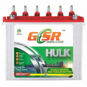 GSR 33008TT 330Ah/12V Tall Tubular Battery – 30 Months Warranty