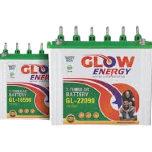 Glow Energy tubular battery with two years waranty